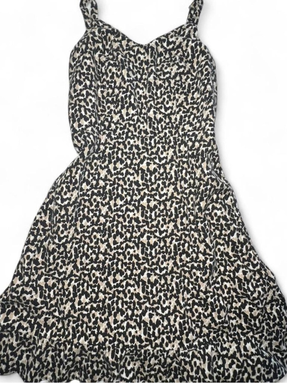 Classic Cheetah Printed Dress